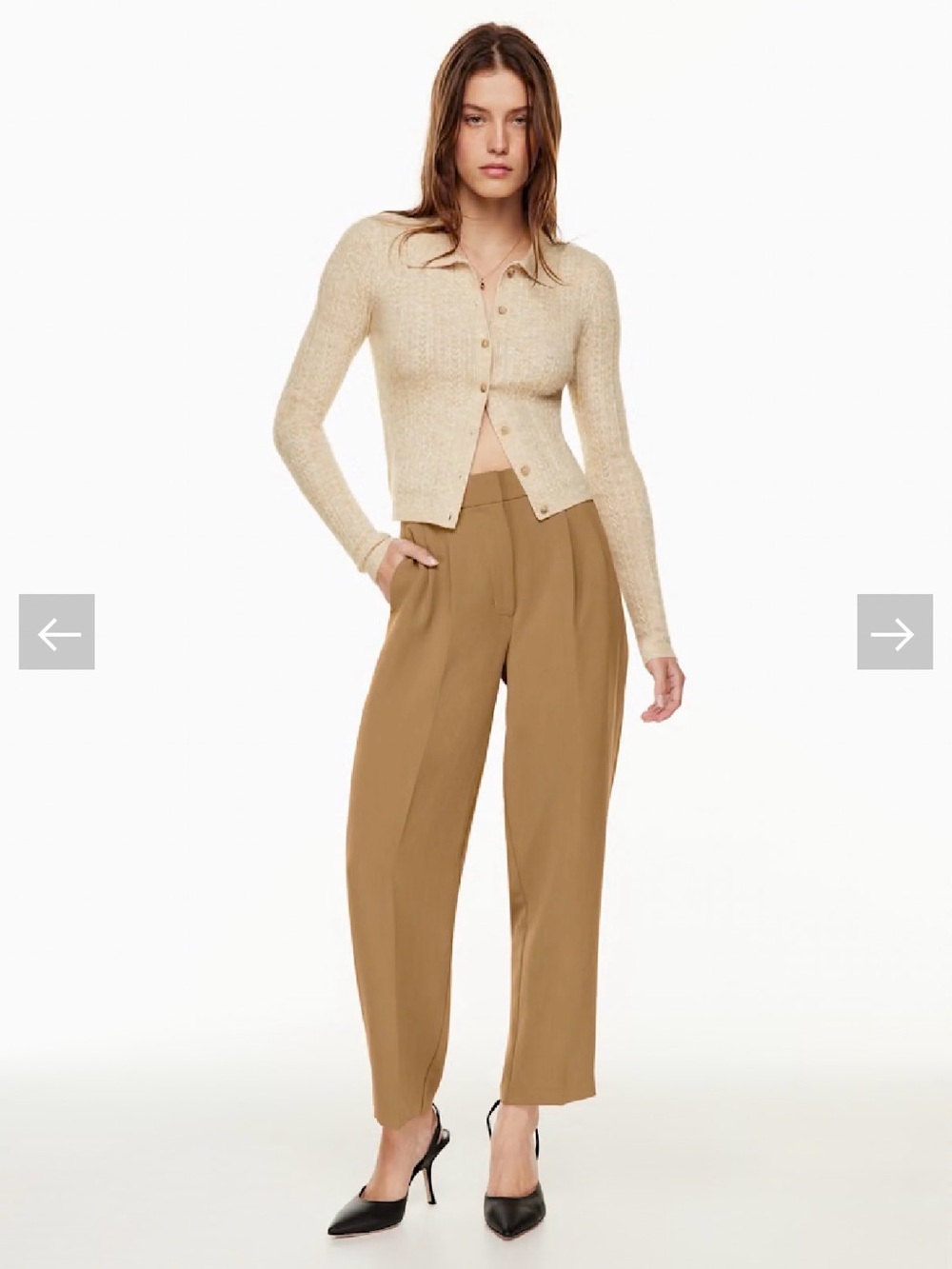 Wilfred Aritzia Crepette Carrot Pants 0